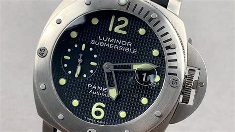 panerai 25|panerai luminor submersible reviews.